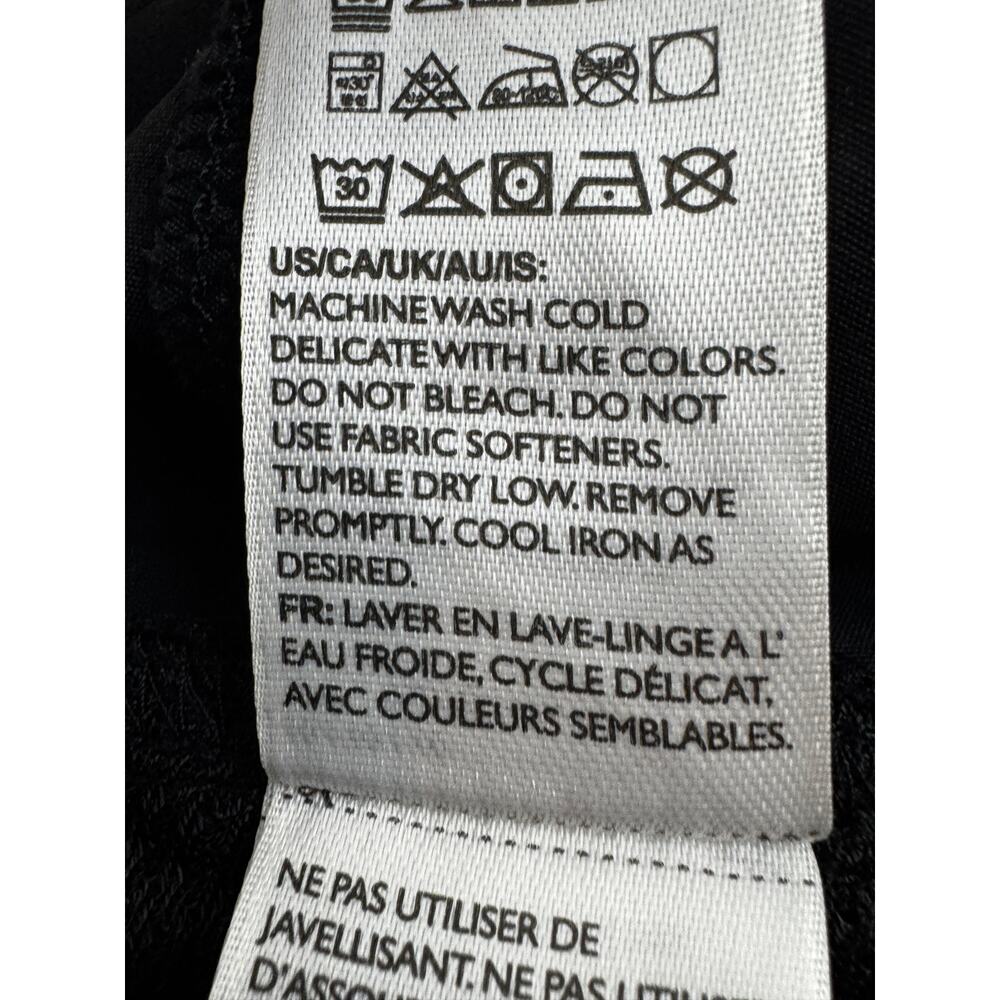 Eddie Bauer Rainier Capris Black Lightweight Activewear Hiking Women's Size 10 - Picture 9 of 9